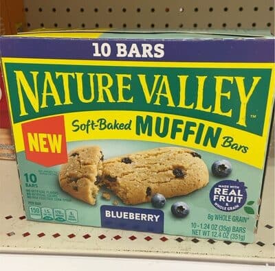 Nature Valley Soft-Baked Muffin Bars Blueberry