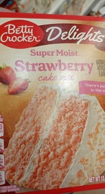 betty crocker strawberry cake mix