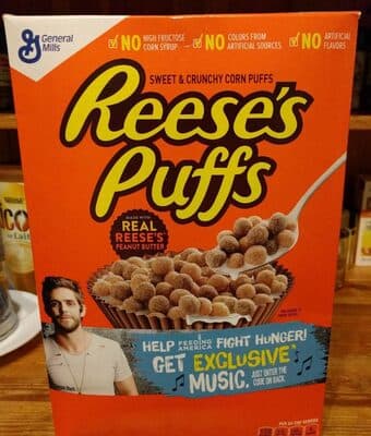 Sweet & Crunchy Corn Puffs, Peanut Butter