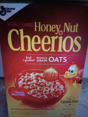 Sweetened Whole Grain Oat Cereal, Honey & Natural Almond