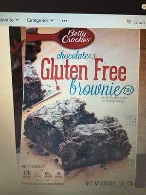 Gluten Free Brownie Mix, Chocolate