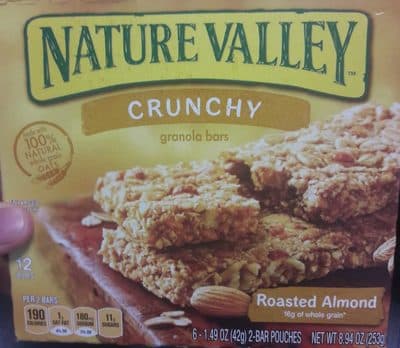 Nature Valley Crunchy Granola Bars, Roasted Almond