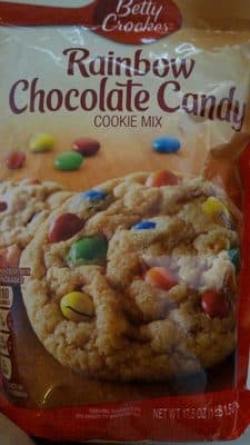 Cookie Mix, Rainbow Chocolate Candy