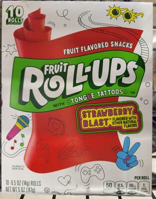 Strawberry Sensation Fruit Roll-Ups