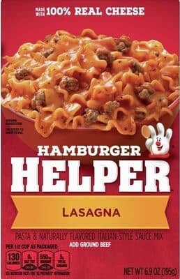 Lasagna Pasta & Naturally Flavored Italian-Style Sauce Mix