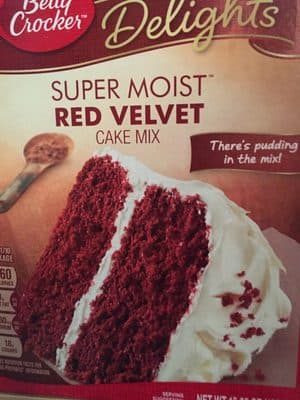 Red Velvet Super Moist Cake Mix