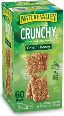Crunchy Granola Bars, Oats 'N Honey