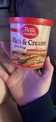 Gluten Free Coconut Pecan Rich & Creamy Frosting