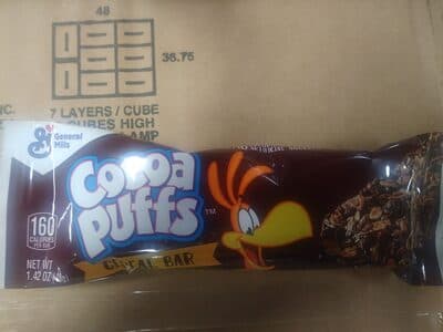 Cocoa Puffs Cereal Bar