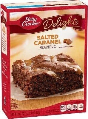 Salted Caramel Brownie Mix