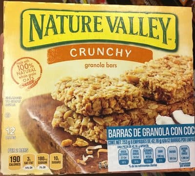 Nature Valley Crunchy Granola Bars Coconut