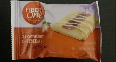 Fiber One Strawberry Cheesecake Bar