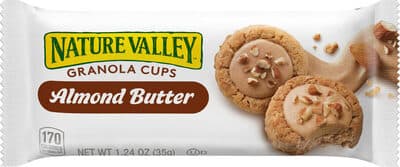 Almond Butter Granola Cups