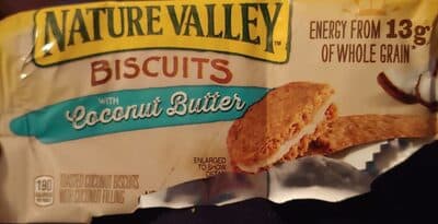 Nature Valley Toasted Coconut Biscuits with Coconut Filling