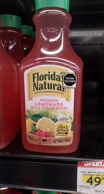 Lemonade with Strawberry