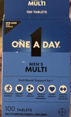 One A Day Men's Tablets Complete Multivitamin