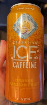 Orange Passion Fruit Flavored Sparkling Water