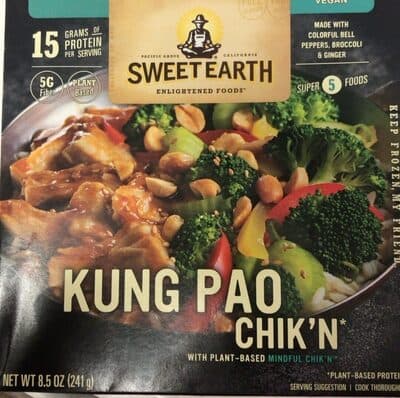 Kung Pao Chik'n with Plant-Based Mindful Chik'n Made with Colorful Bell Peppers, Broccoli & Ginger