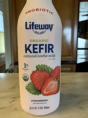 Strawberry Kefir Cultured Lowfat Milk