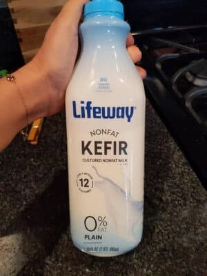 Plain Unsweetened Kefir Cultured Nonfat Milk