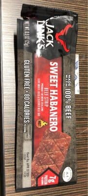 Sweet Habanero Beef Strip Bar