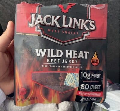 Wild Heat Extra Hot Beef Jerky Meat Snacks