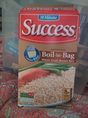 Precooked Boil-In-Bag Whole Grain Brown Rice