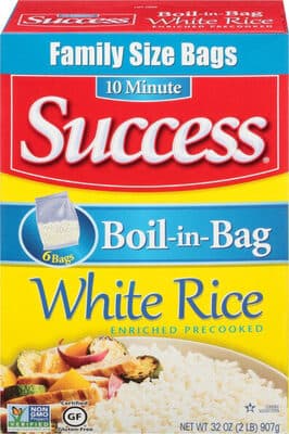 Precooked Boil-In-Bag White Rice