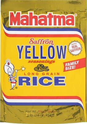 Yellow Seasonings & Long Grain Rice
