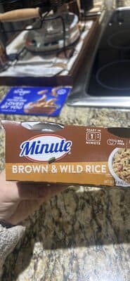 READY TO SERVE! BROWN & WILD RICE