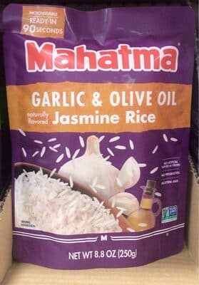 Garlic & Olive Oil Jasmine Rice