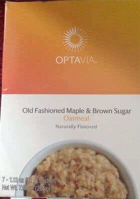 Old Fashion Maple and Brown Sugar Oatmeal