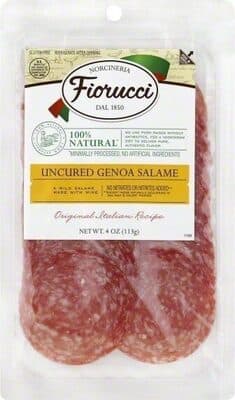 Uncured Genoa Salami Mild with Italian Style Spices