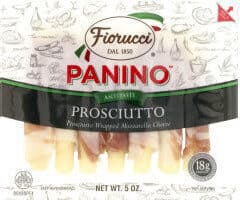 Prosciutto Wrapped Mozzarella Cheese Panino