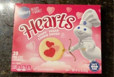 Pillsbury Shape Hearts Sugar Cookies