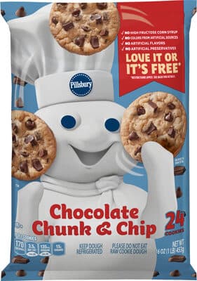 Cookie Dough, Chocolate Chunk & Chip