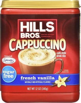 French Vanilla Flavored Cappuccino Cafe Style Drink Mix