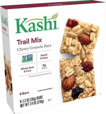 Trail Mix Chewy Granola Bars, Sweet & Salty