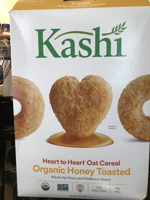 Oat Cereal, Organic Honey Toasted