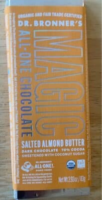 Salted Almond Butter Dark Chocolate