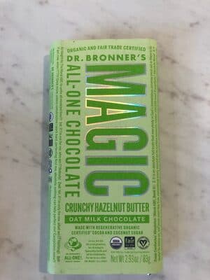 Crunchy Hazelnut Butter Oatmilk Chocolate Bar
