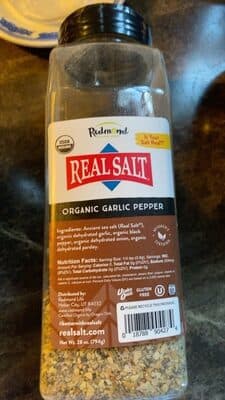 Organic Garlic Pepper