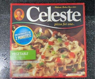 Vegetable With Green And Red Peppers, Mushrooms, Onions & Olives Pizza For One
