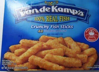 Crunchy Breaded Fish Sticks