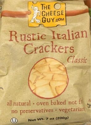 Classic Rustic Italian Crackers