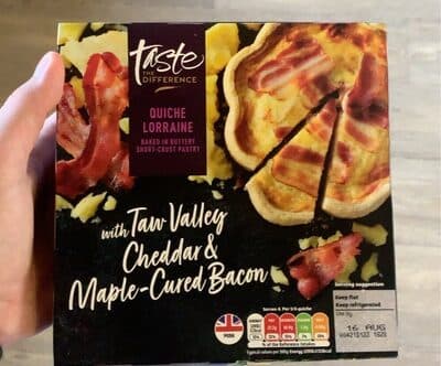 Cheddar And Bacon Quiche