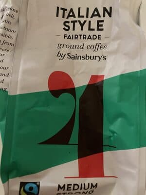 Italian Style Fairtrade Ground Coffee