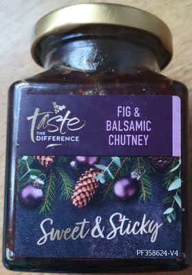 Taste the Difference Fig & Balsamic Chutney