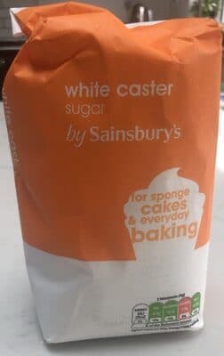 White caster sugar