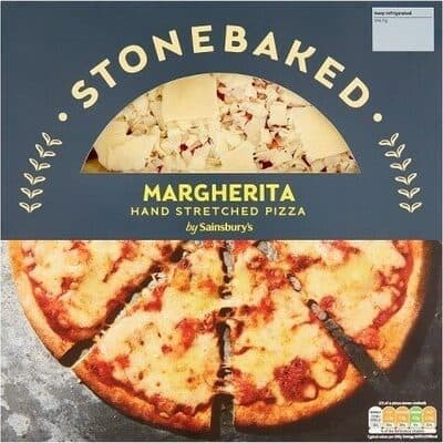 Stonebaked Margherita Hand Stretched Pizza